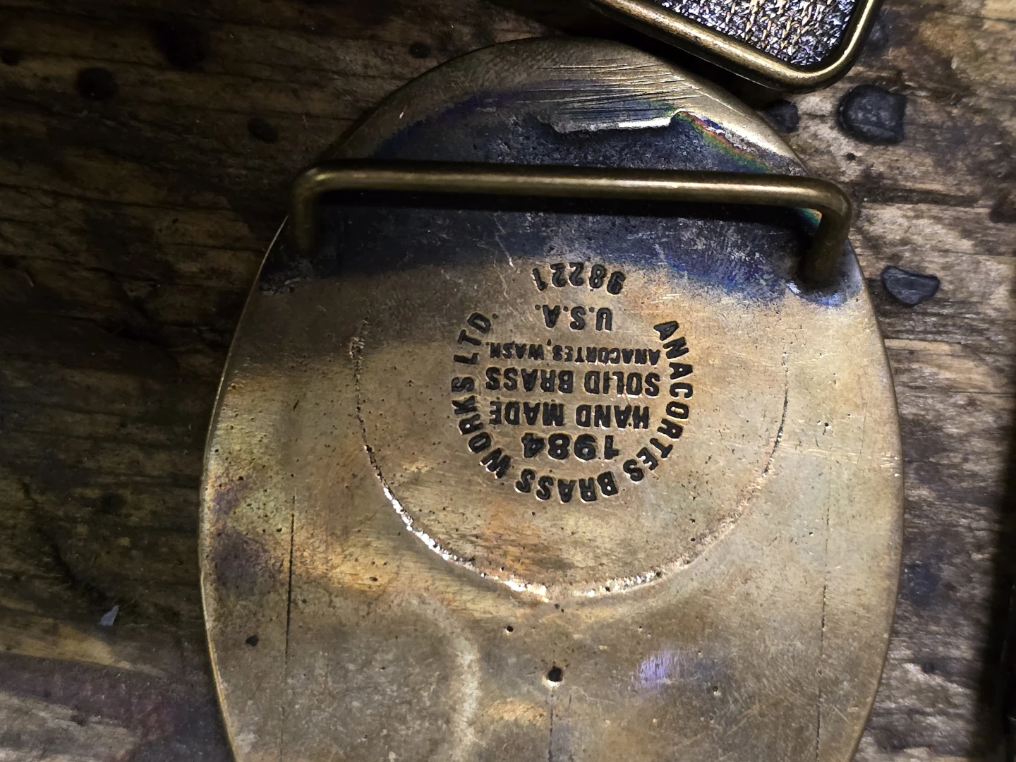 Gulf Frontier Drilling Beaufort Sea Belt Buckle