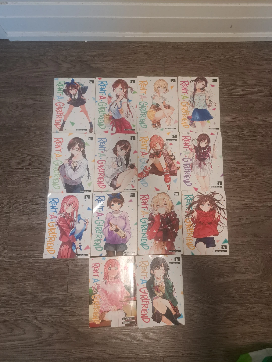 (Rent a girlfriend) vol 1-13 plus 1 really shy vol