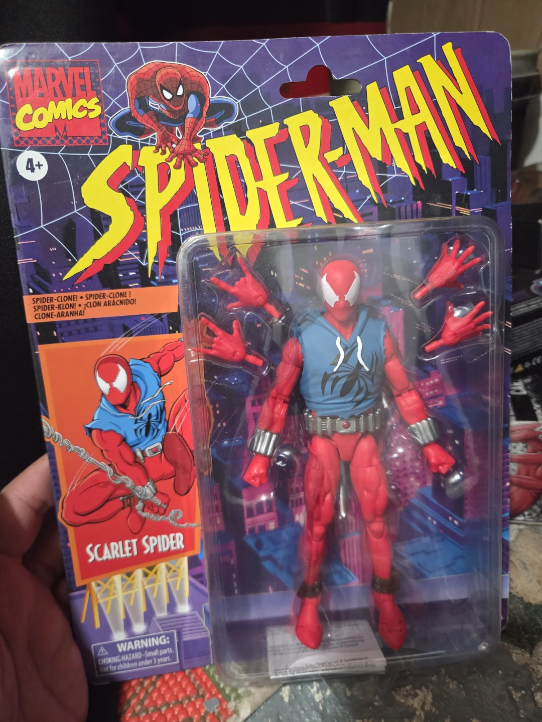 Marvel Legends Spider-Man Scarlet Spider Action Figure