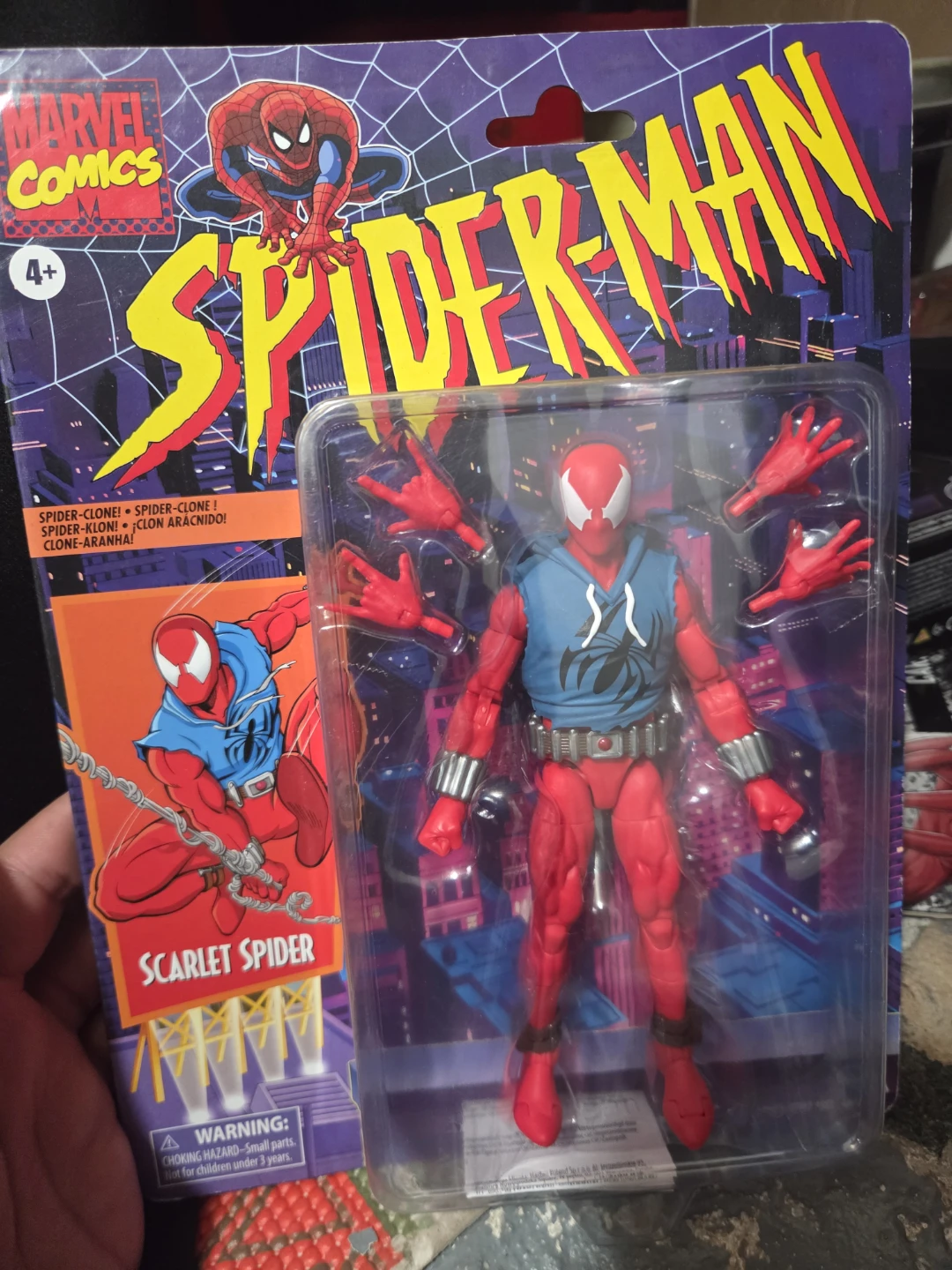 Marvel Legends Spider-Man Scarlet Spider Action Figure - photo 2