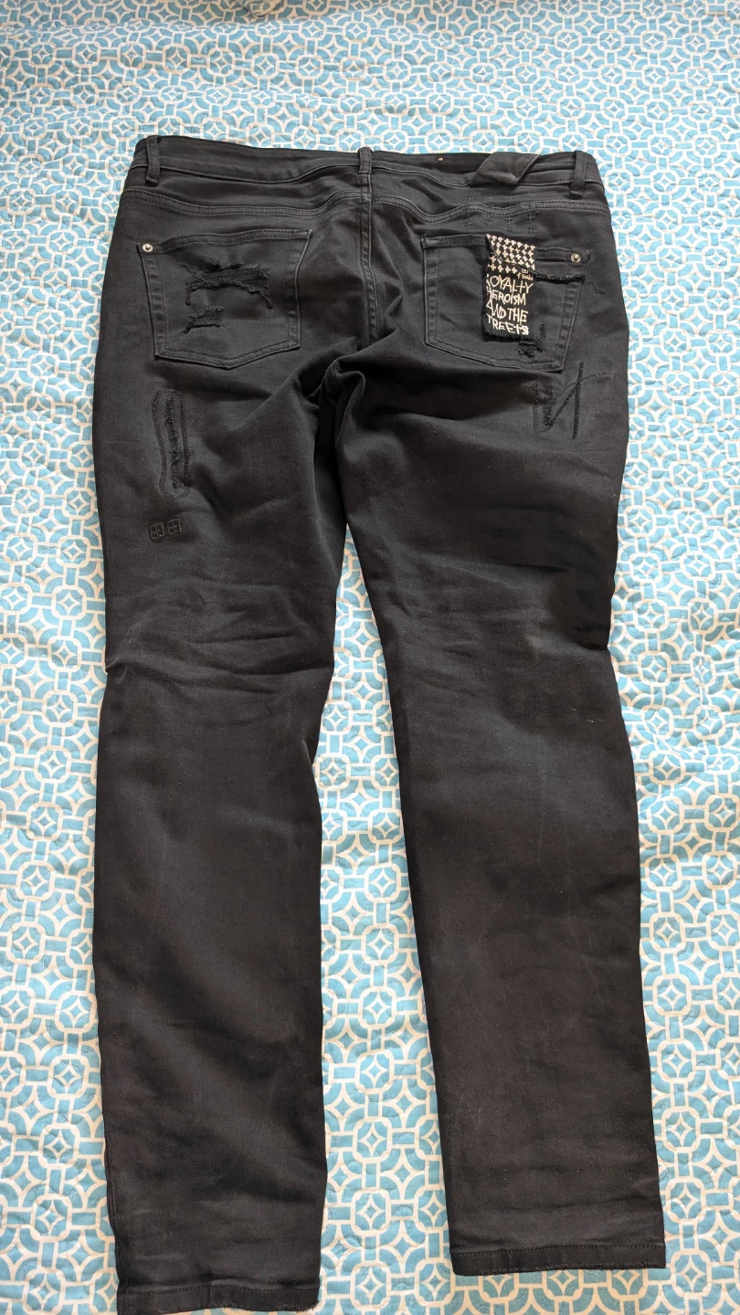 Ksubi Black Distressed Skinny Jeans - photo 2