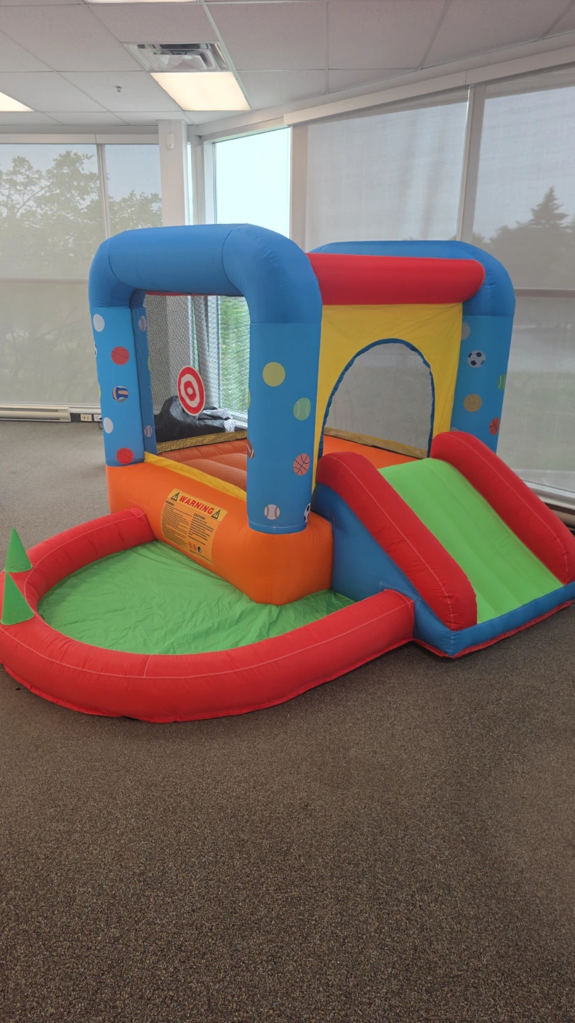 Inflatable Bounce House with Slide and Ball Pit - photo 2