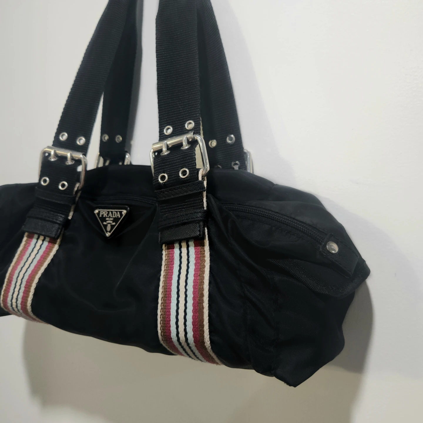 Y2K Black Nylon handBag - photo 2