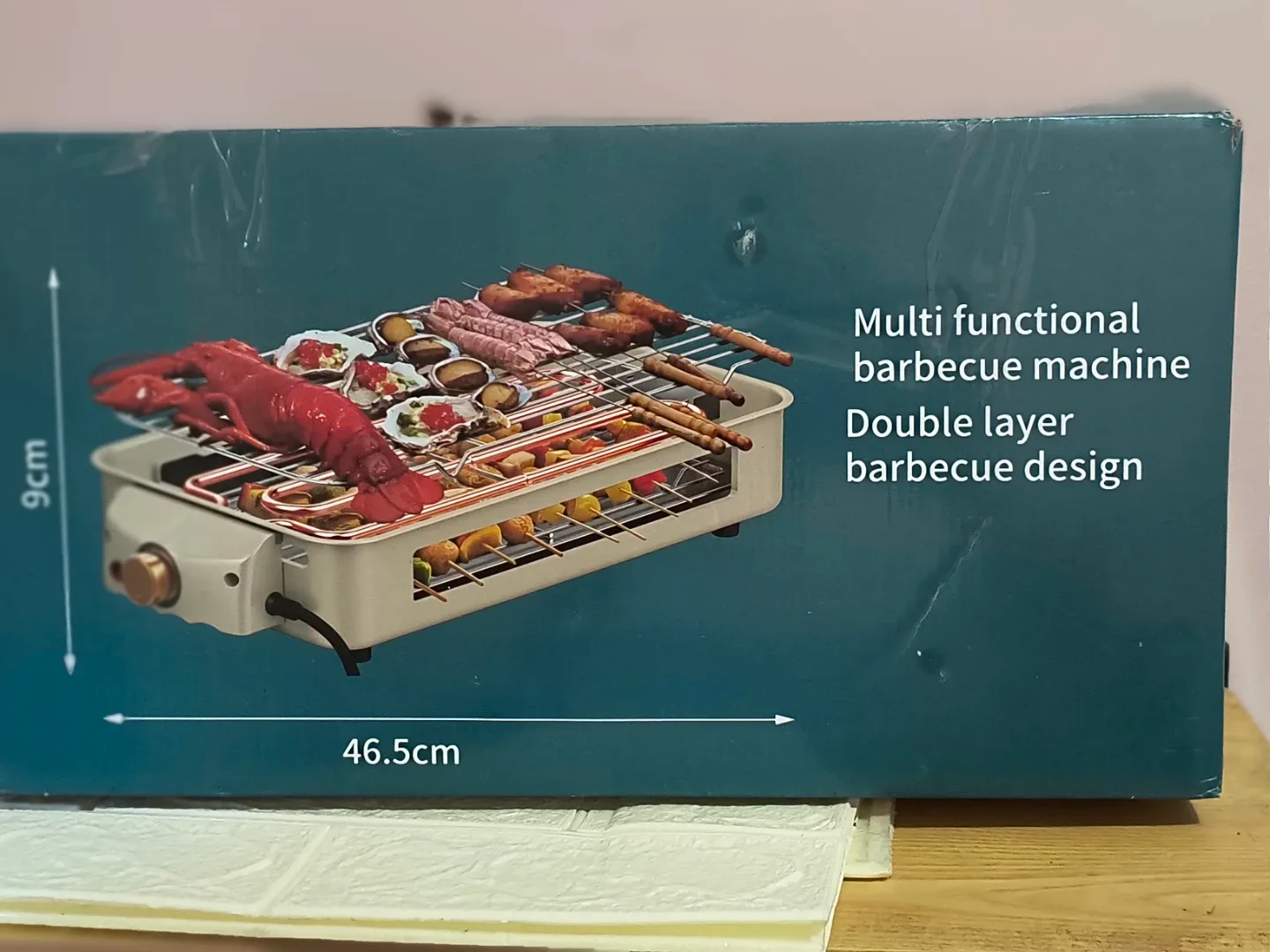 Multi-functional Electric Barbecue Grill (Double Layer)