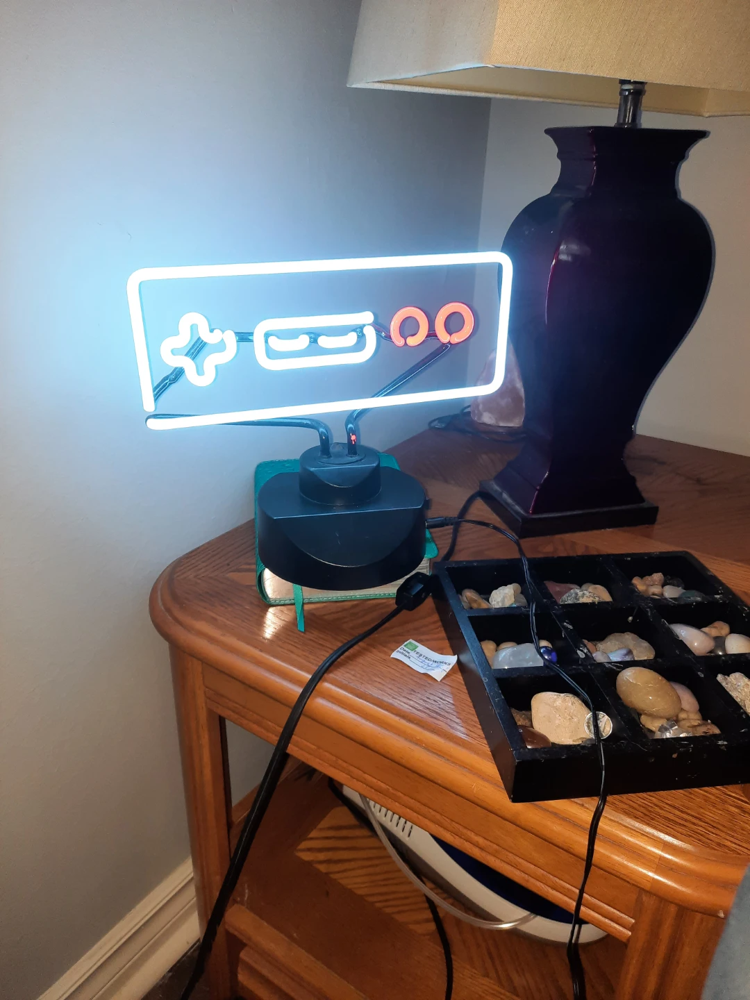 Neon nintendo Game Controller Light