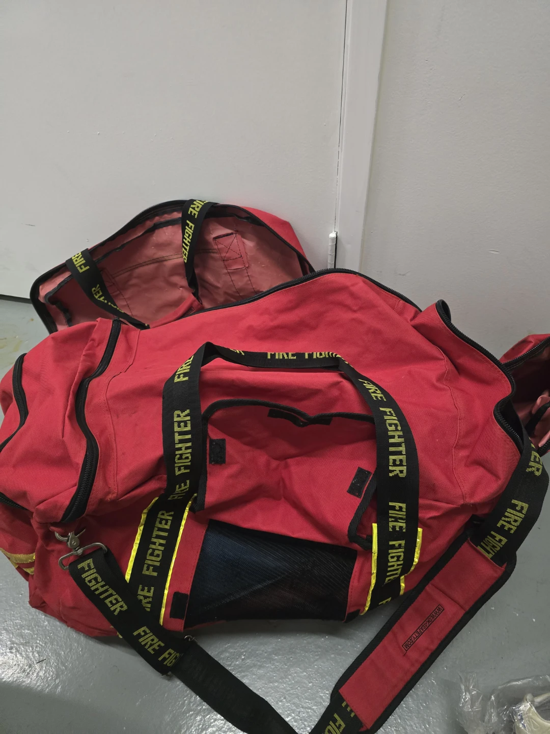 Red Fire Fighter Duffel Bag - photo 3