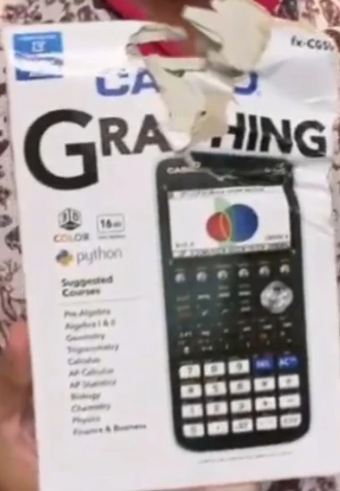 Casio fx-CG50 Color Graphing Calculator with Python