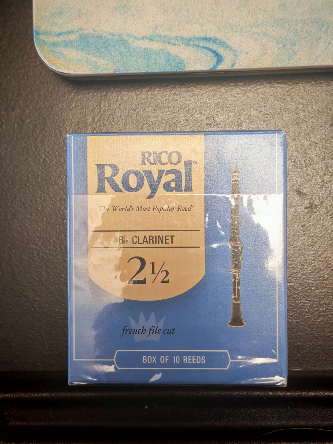 RICO Royal Bb Clarinet Reeds 2 1/2 Box of 10