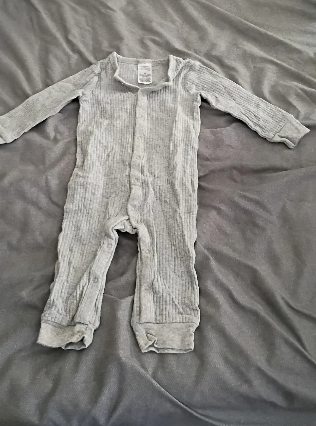 Carter's Baby Ribbed Long Sleeve Footless Pajamas