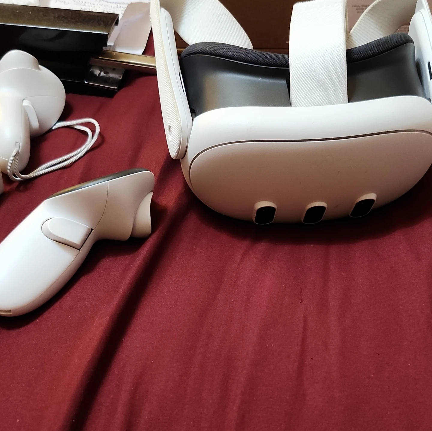 Meta Quest 3 VR Headset and Controllers