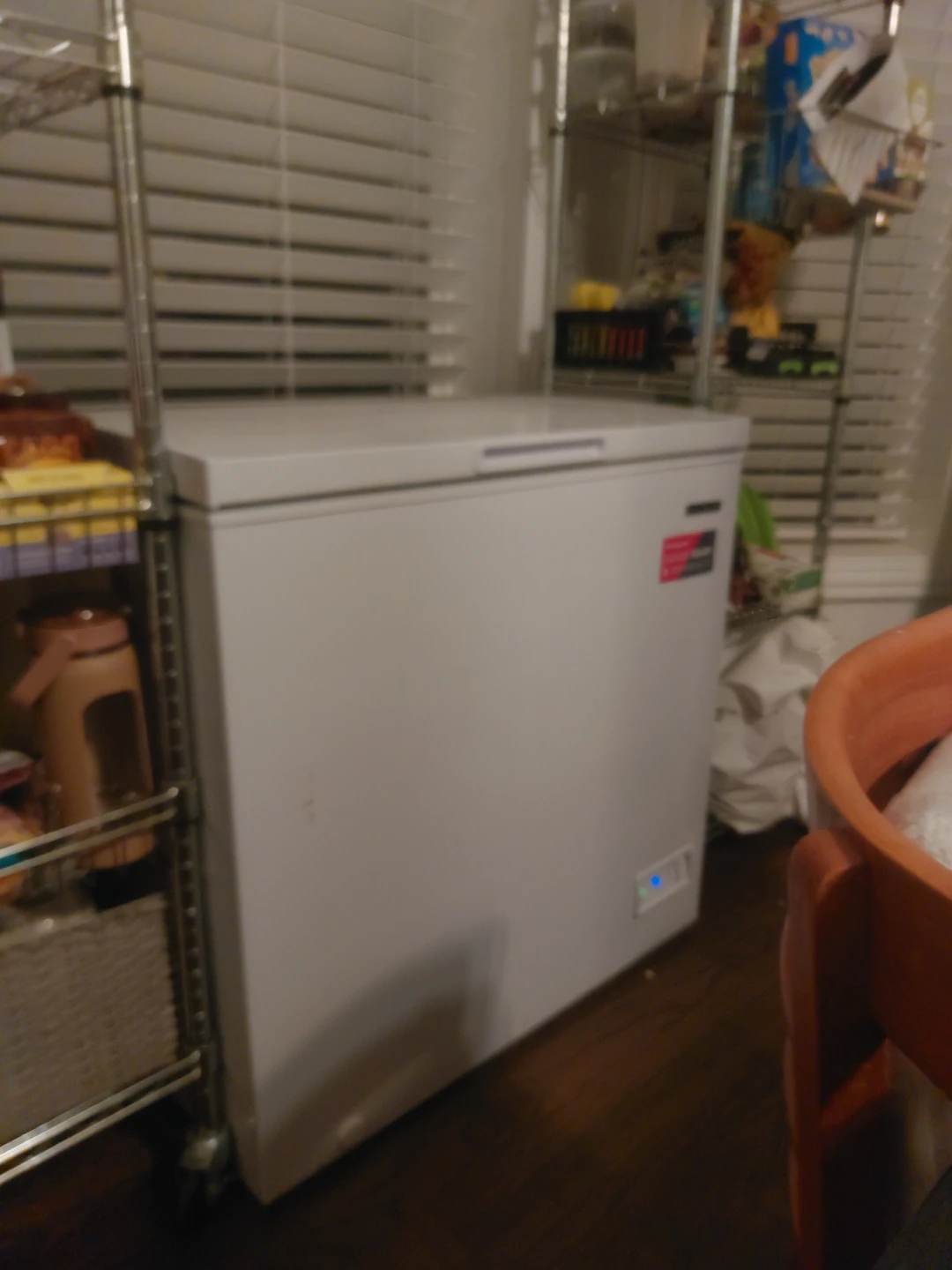 White Chest Freezer