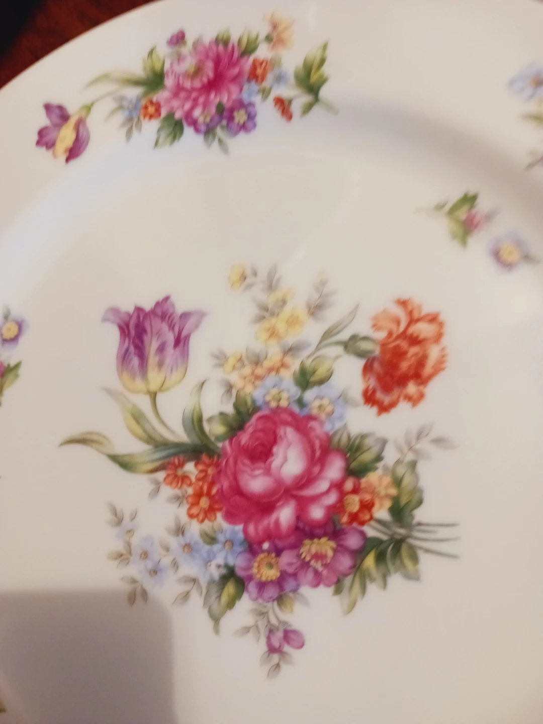 Sango China Occupied Japan Porcelain Floral Plate - photo 3
