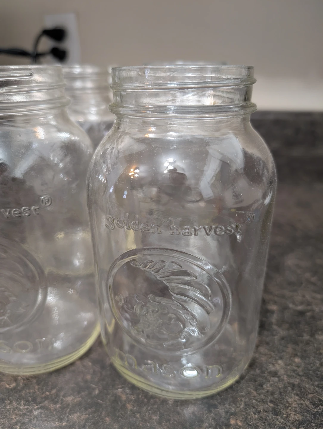 1L Mason jars