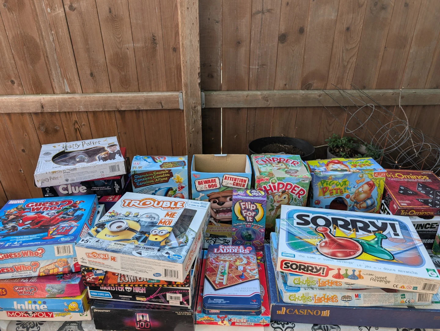 Large assortment of board games 5$ each