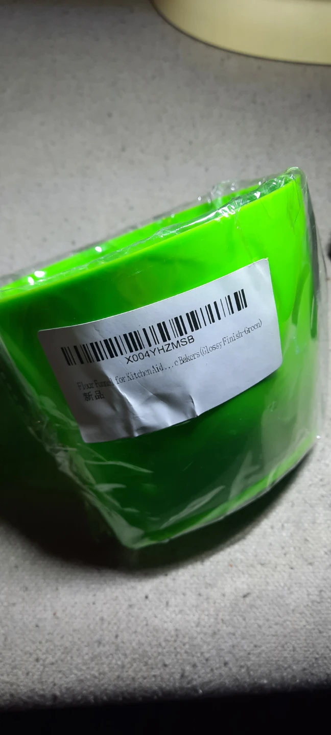 New Flour Funnel Stand Mixer Attachment Green - photo 2