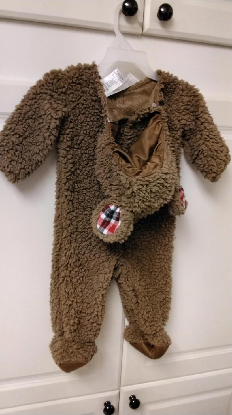 Spirit Halloween Bear Costume Infant 0-6M, $5 - photo 2