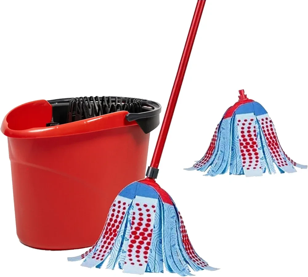 New Vileda Quick Wring Mop System with 10L Bucket