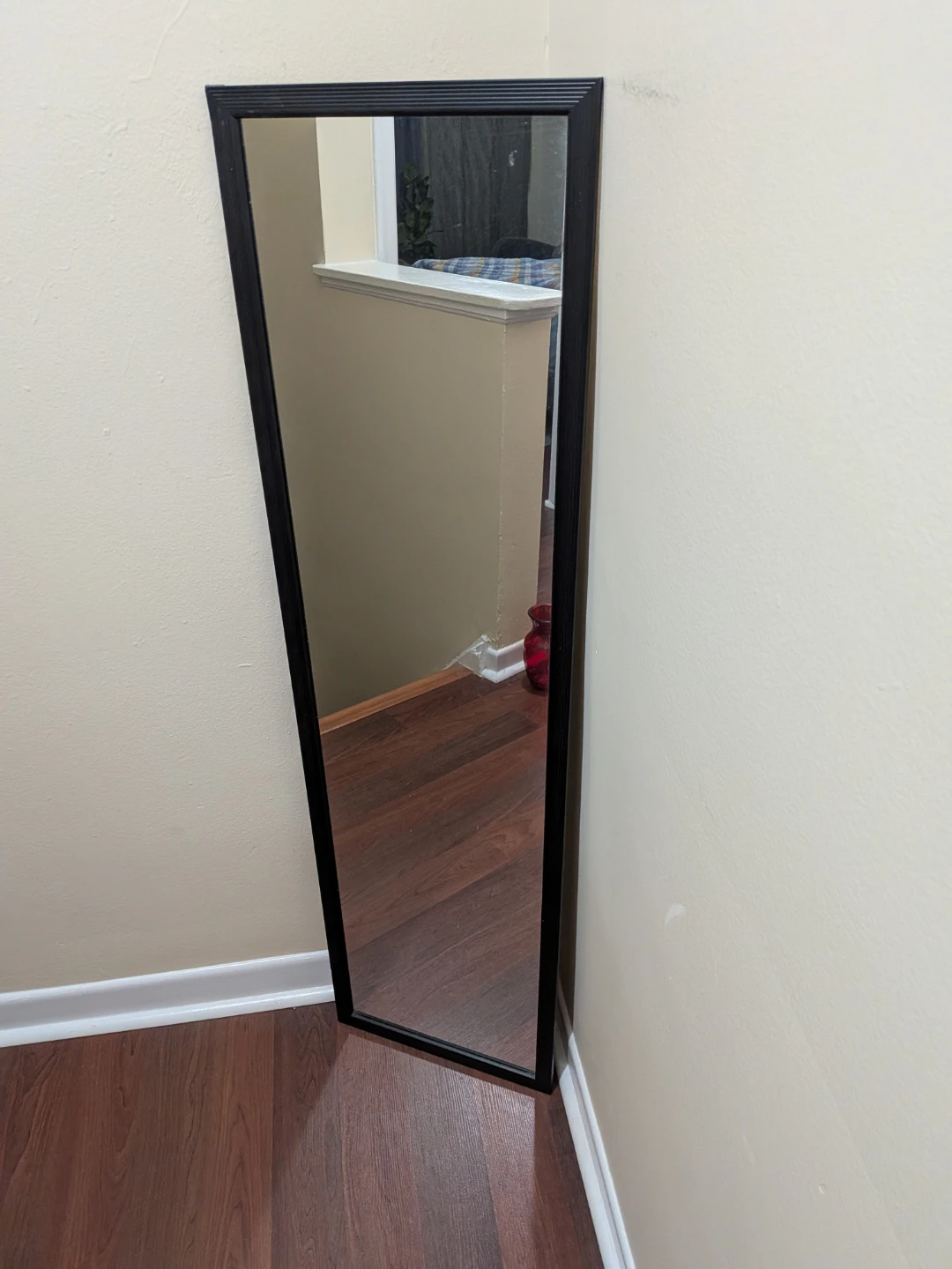 Black Framed Full Length Mirror (2 pieces available) - photo 3
