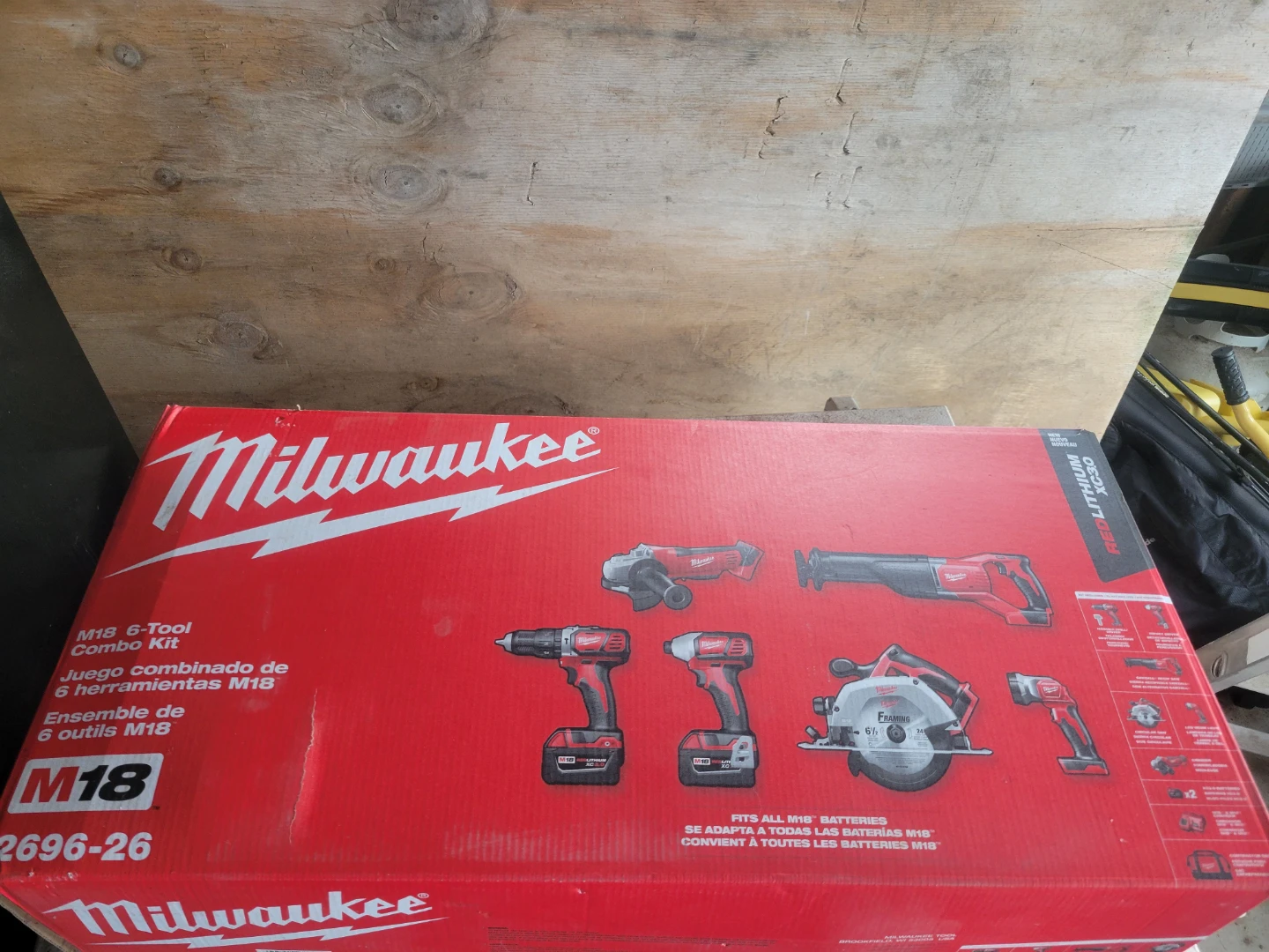 Brand new Milwaukee M18 6-Tool Combo Kit