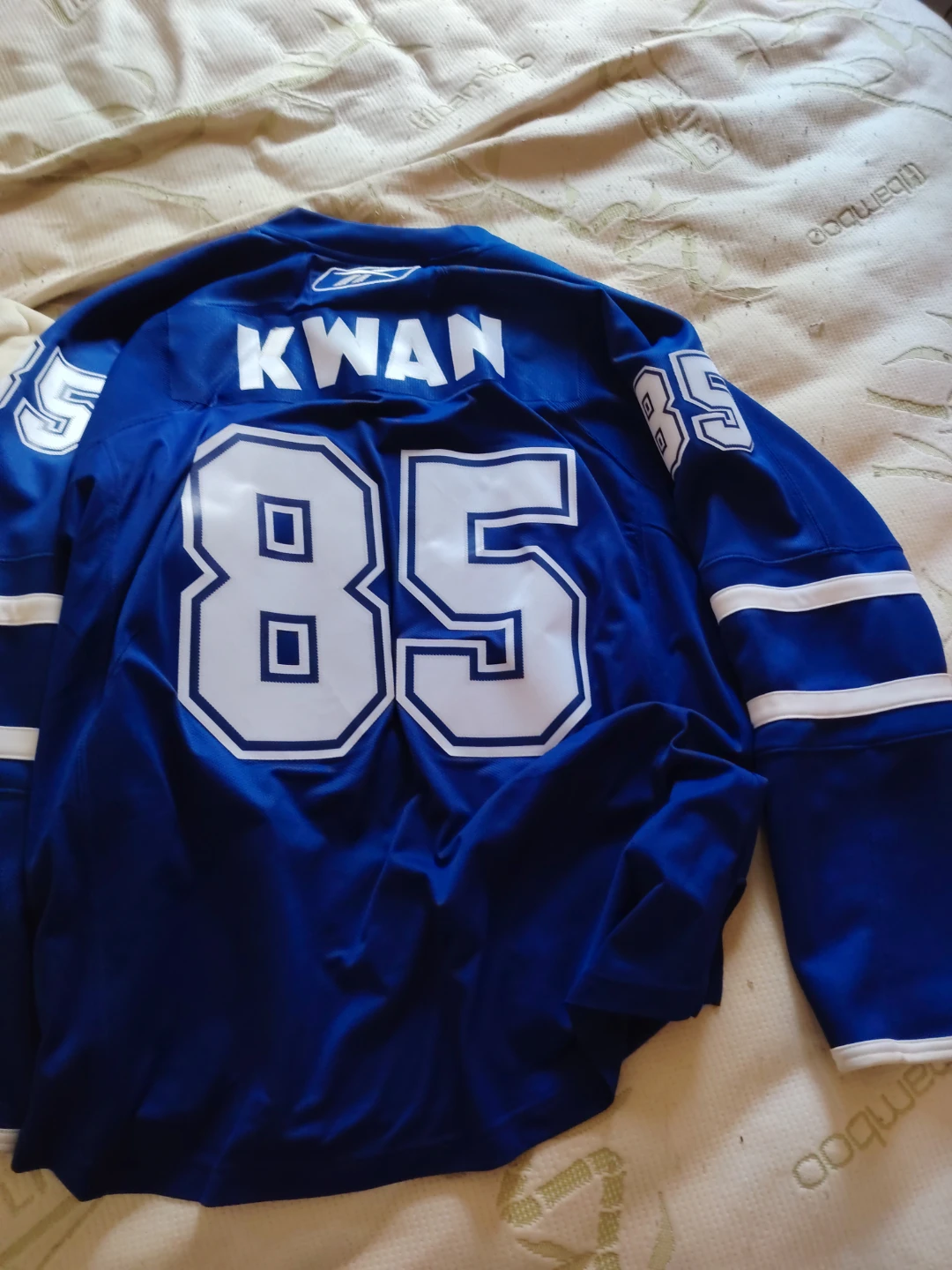 Toronto Maple Leafs Kwan #85 Reebok Hockey Jersey XL