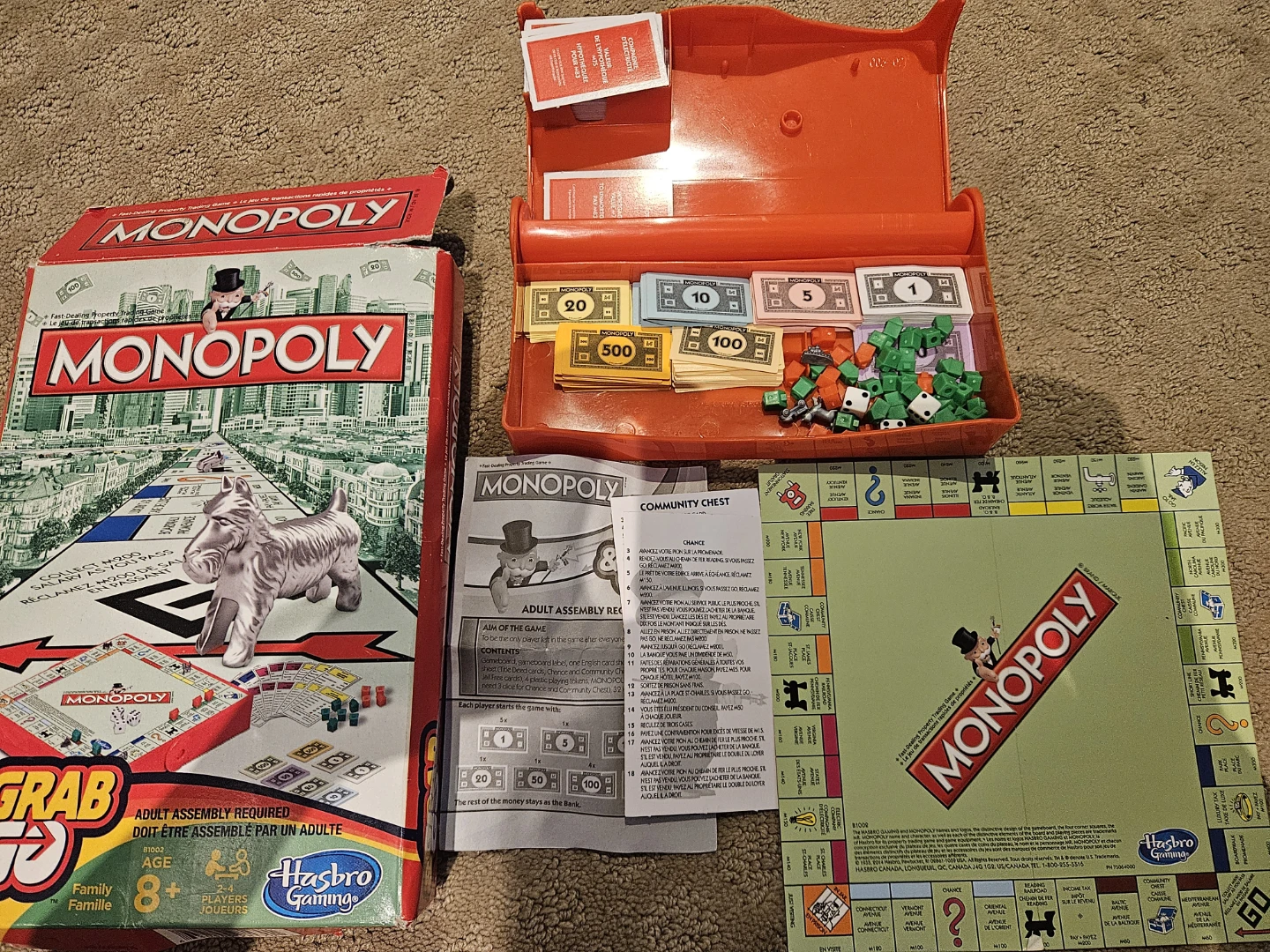 Table Football, Kid's Baseball/ Goalie Gloves, Monopoly & others