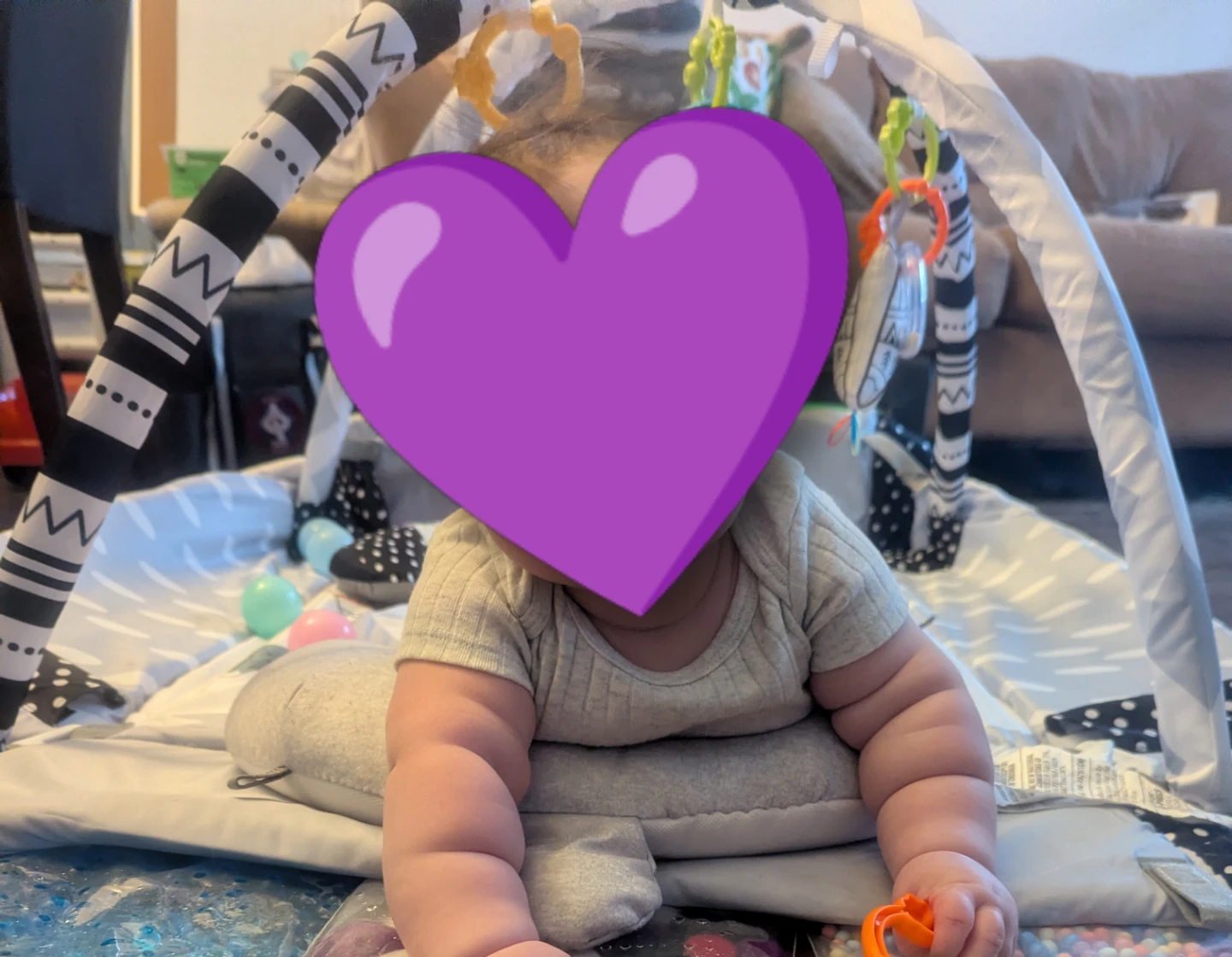 Baby play mat with arch - photo 2