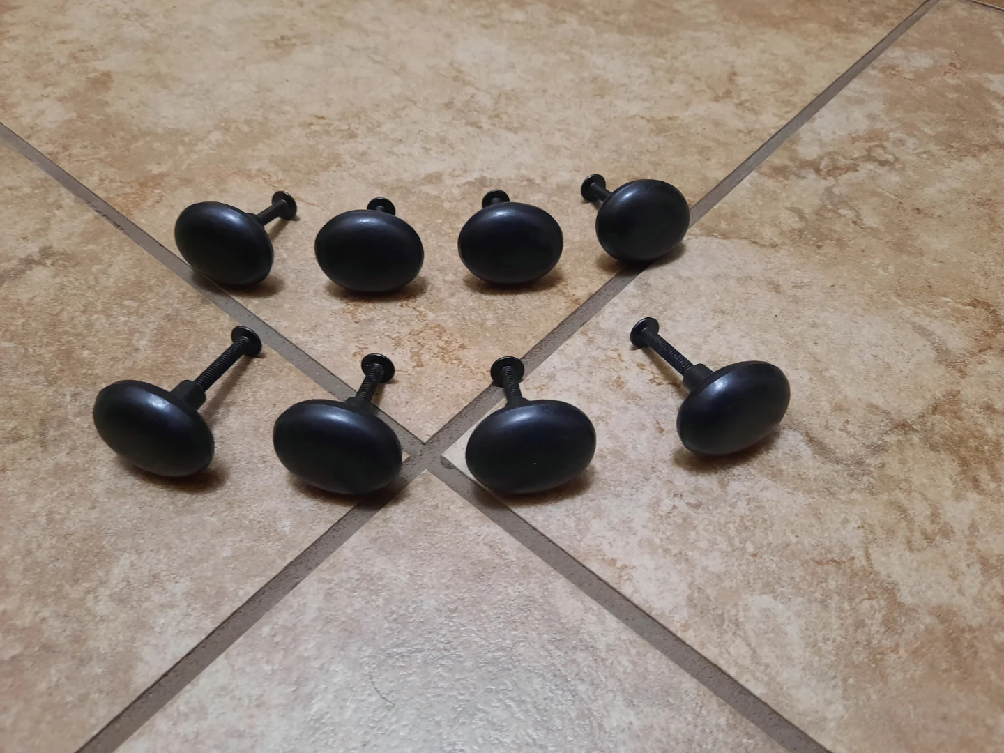 Black cabinet knobs