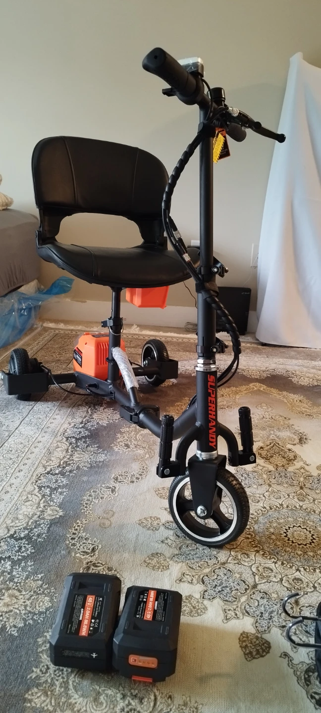 Super Handy Mobility Scooter with 2 Batteries - photo 4