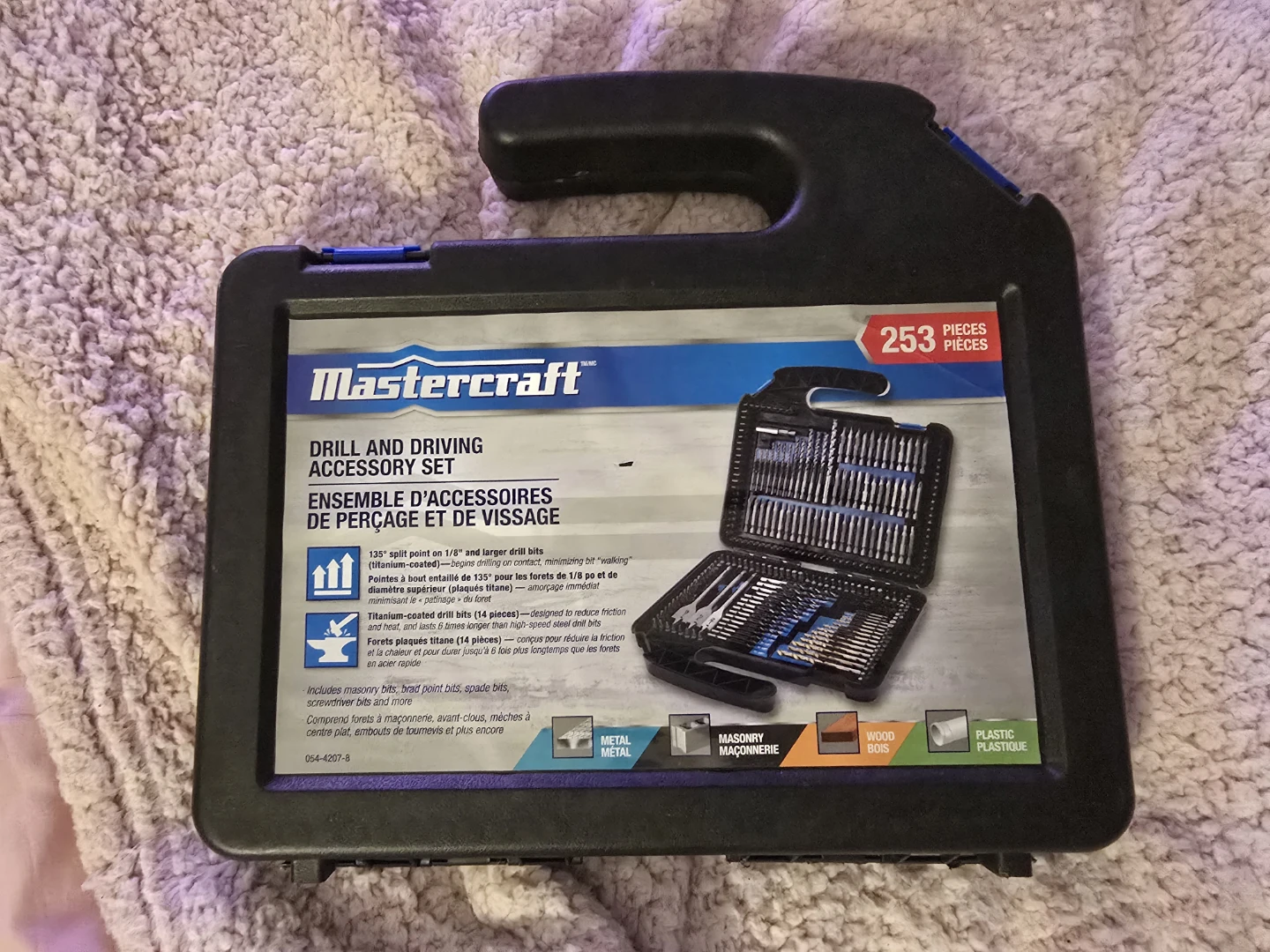 Mastercraft 253 Piece Drill and Driving Accessory Set