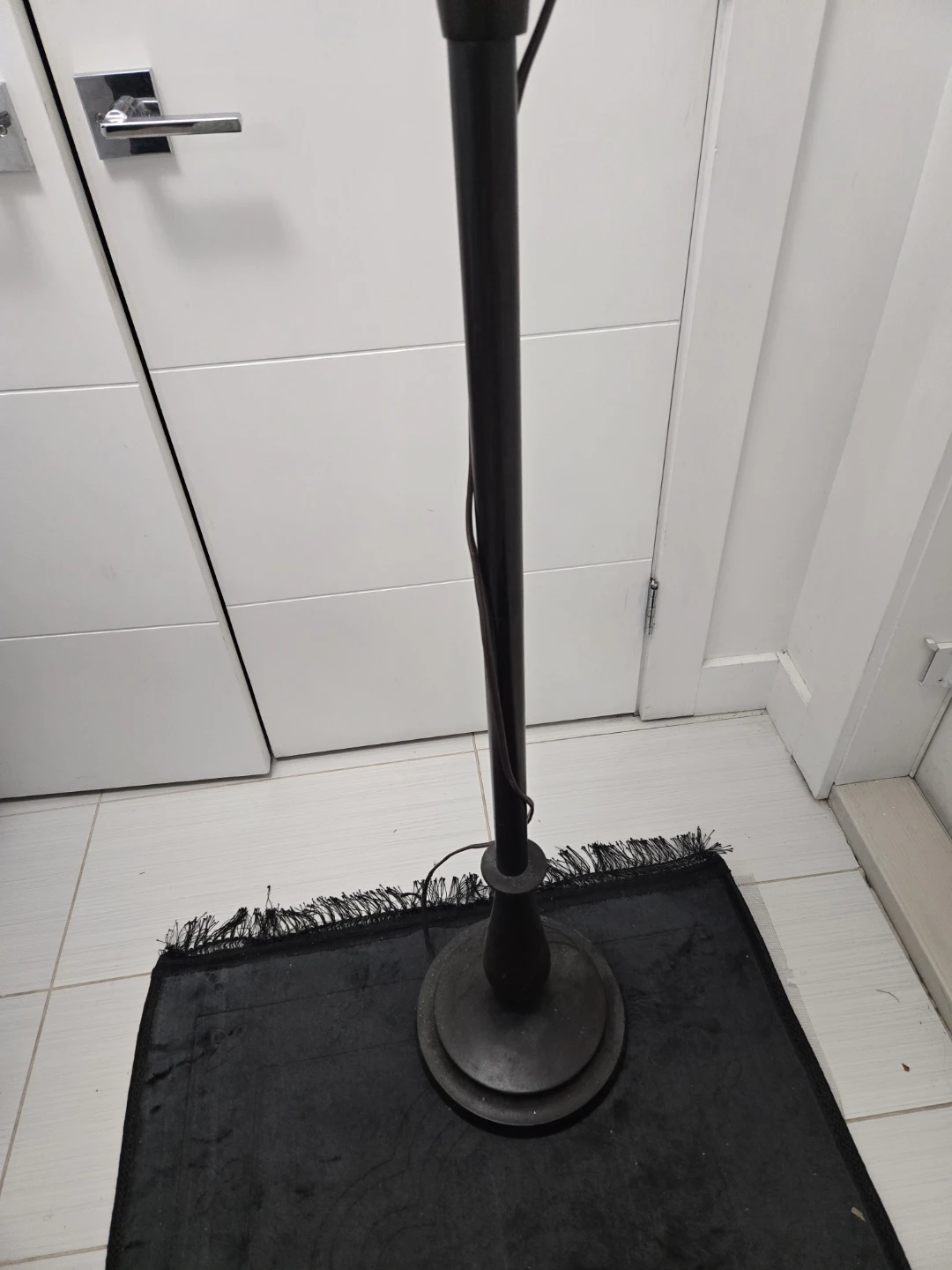 Floor Lamp with White Shade - photo 2
