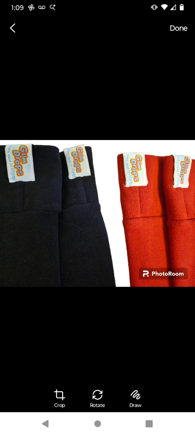 Adult Fleece Boot Liners - Black & Red - photo 2