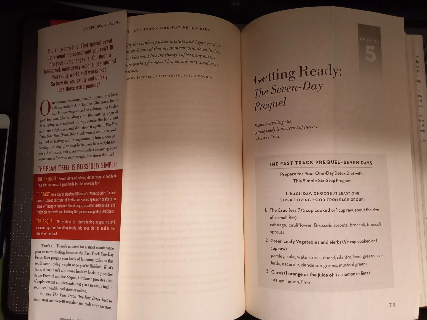 The Fast Track One-Day Detox Diet Book (Hardcover) - photo 4