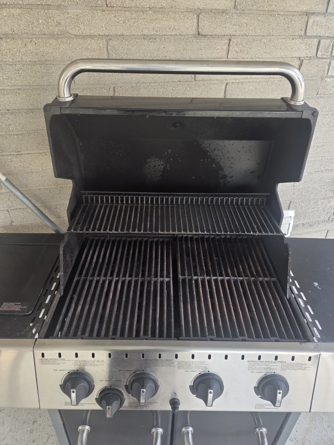 Broilmate Propane Gas Grill with Side Burner - photo 3
