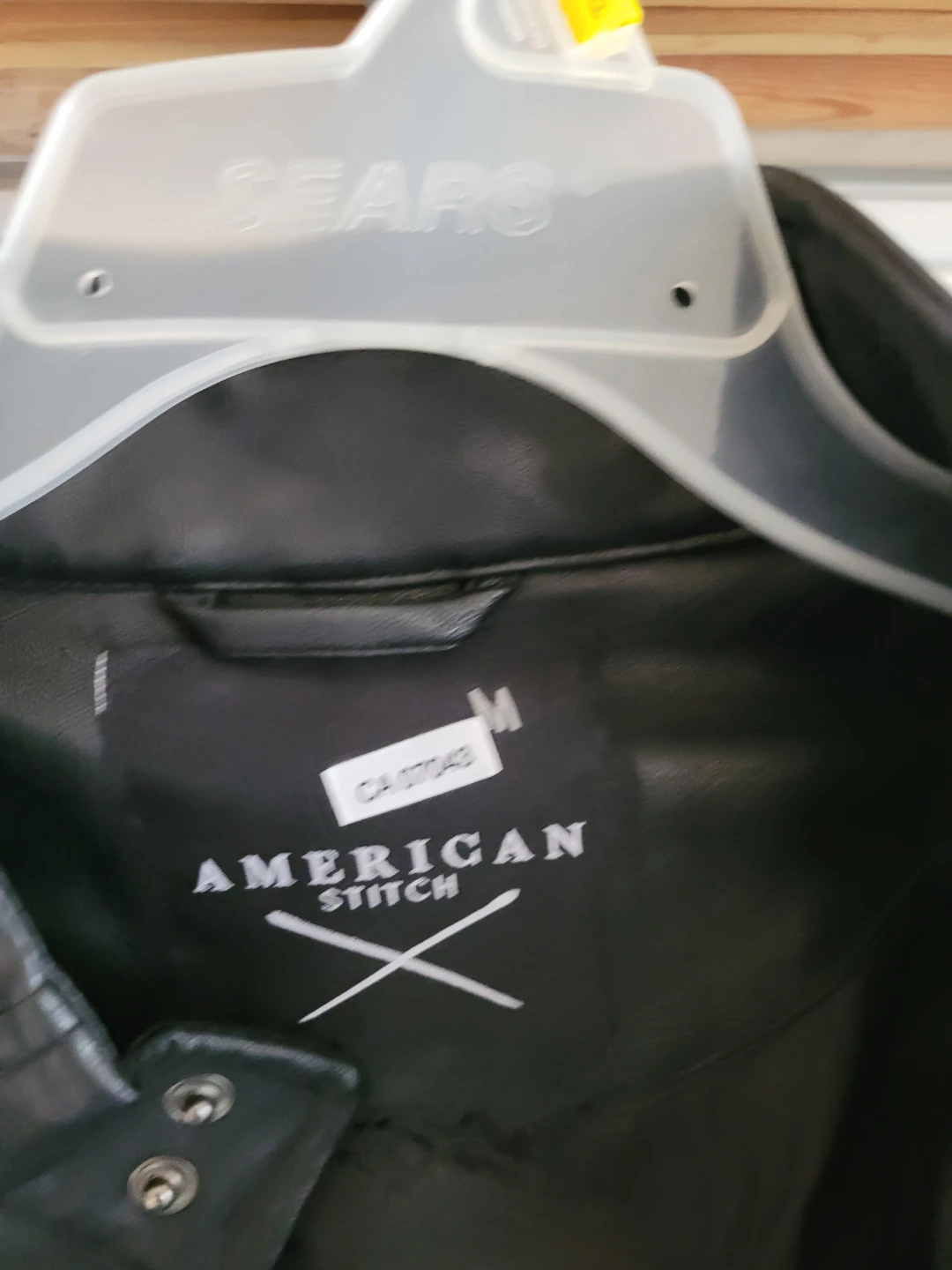 American Stitch Faux Leather Jacket - photo 2