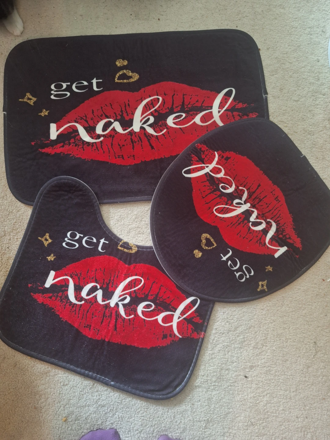 Get Naked Bath Mat Set 💋