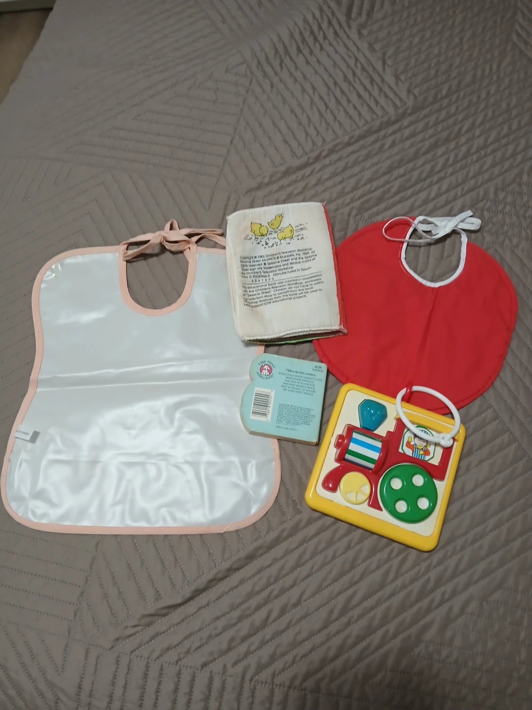 Baby Bibs, Books ,Crib Toy, Bundle for - photo 2
