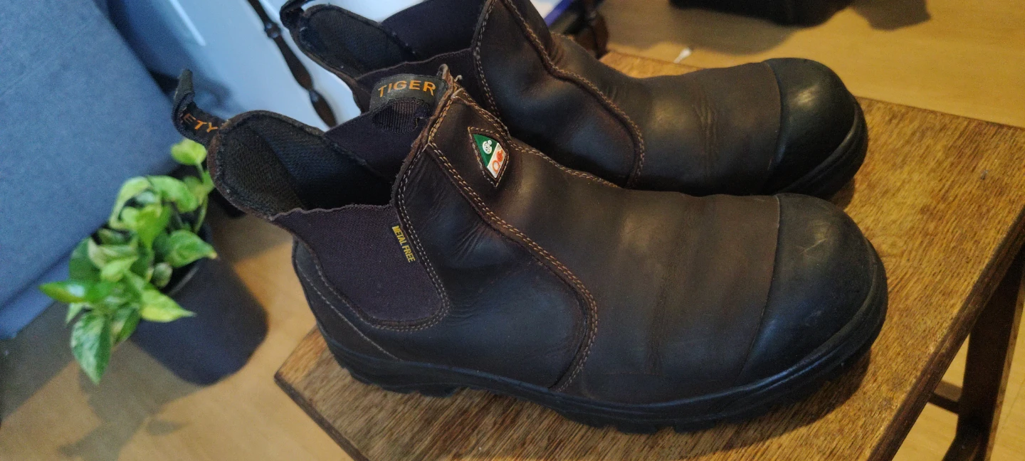 Tiger Safety Steel Toe Work Boots - photo 2