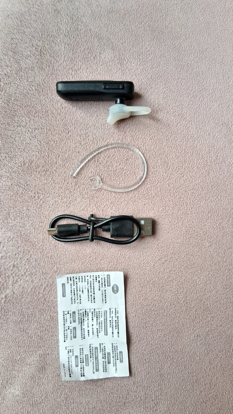 bluetooth earphone handfree call never drop w hanger - photo 2