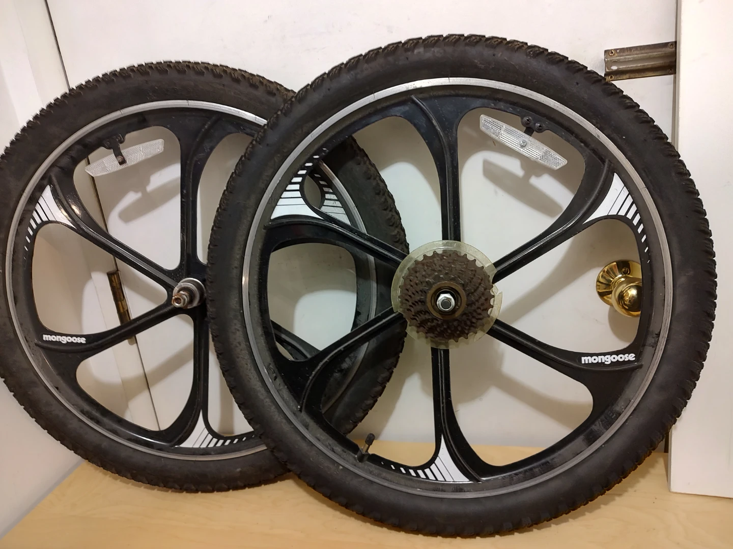 For sale front/rear Mongoose Bicycle Wheels, downtown Toronto