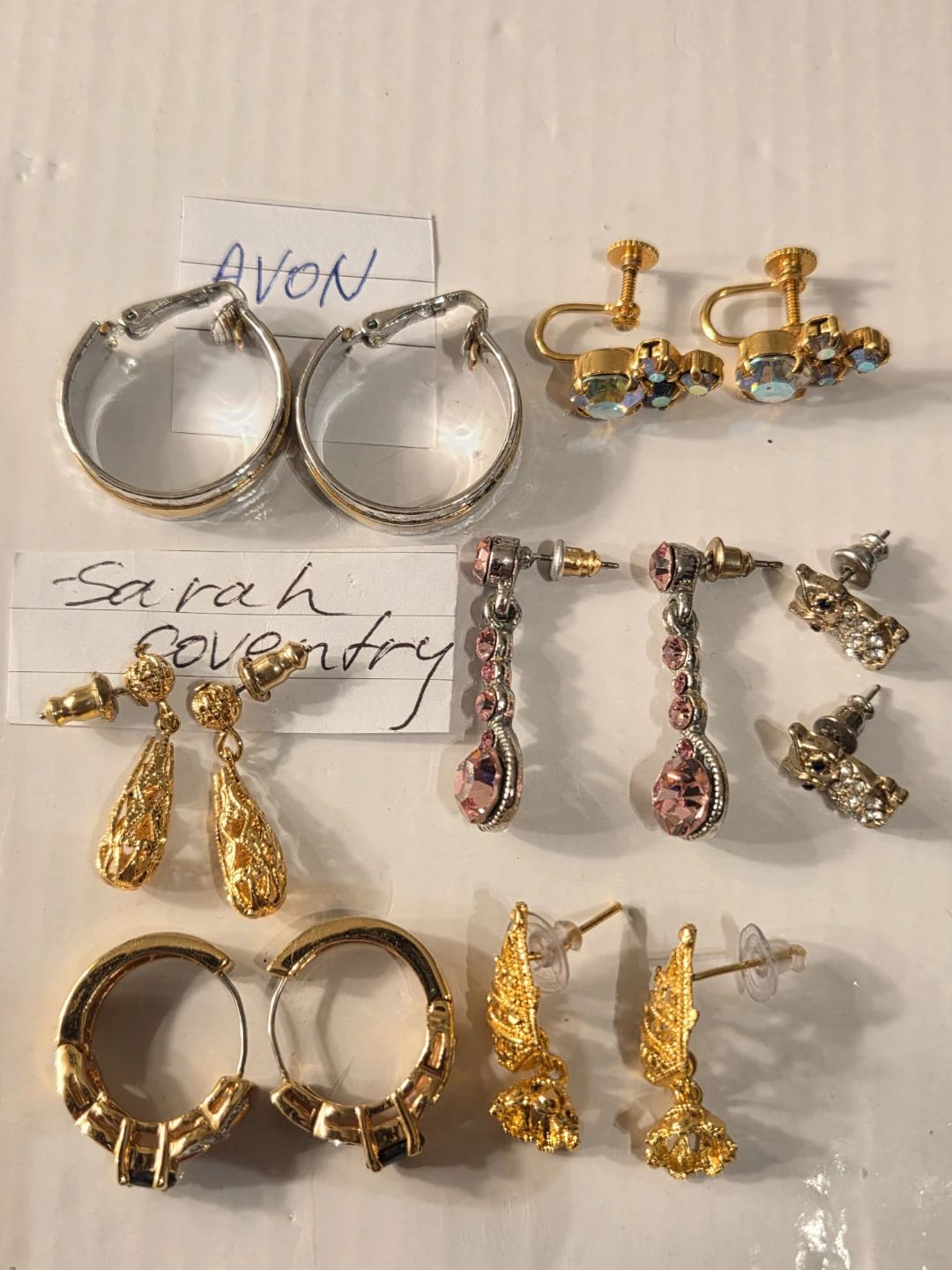 Assorted Earrings and Ring Set