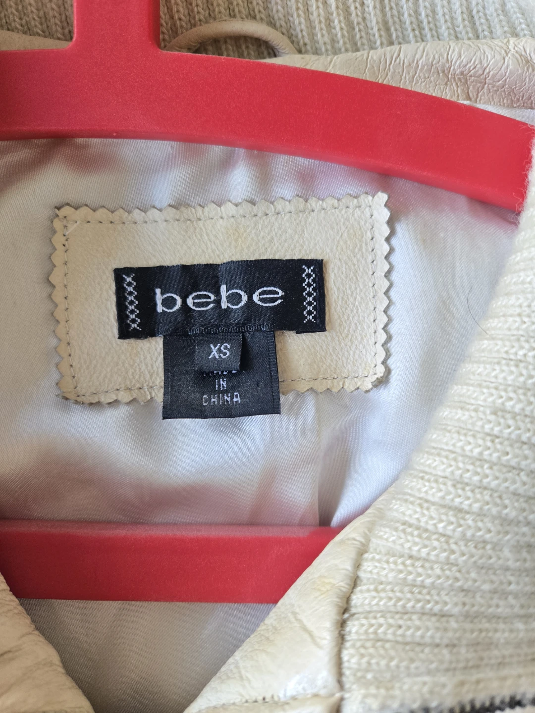 Bebe Rabbit Fur Bomber Jacket XS - photo 3