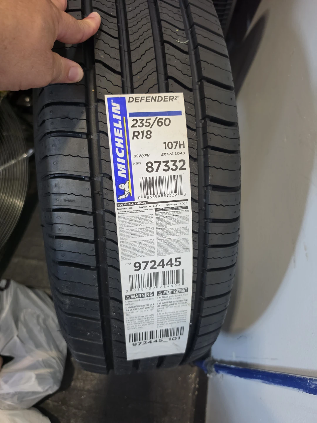 Llantas nuevas