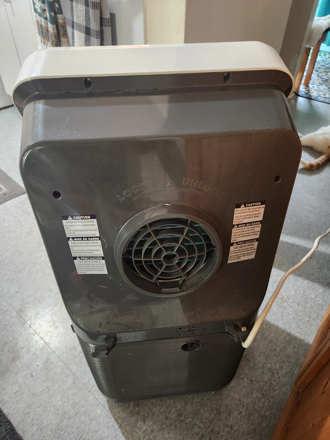 10 000 BTU AIR CONDITIONER, DEHUMIDIFIER, FAN, HOSE - photo 2