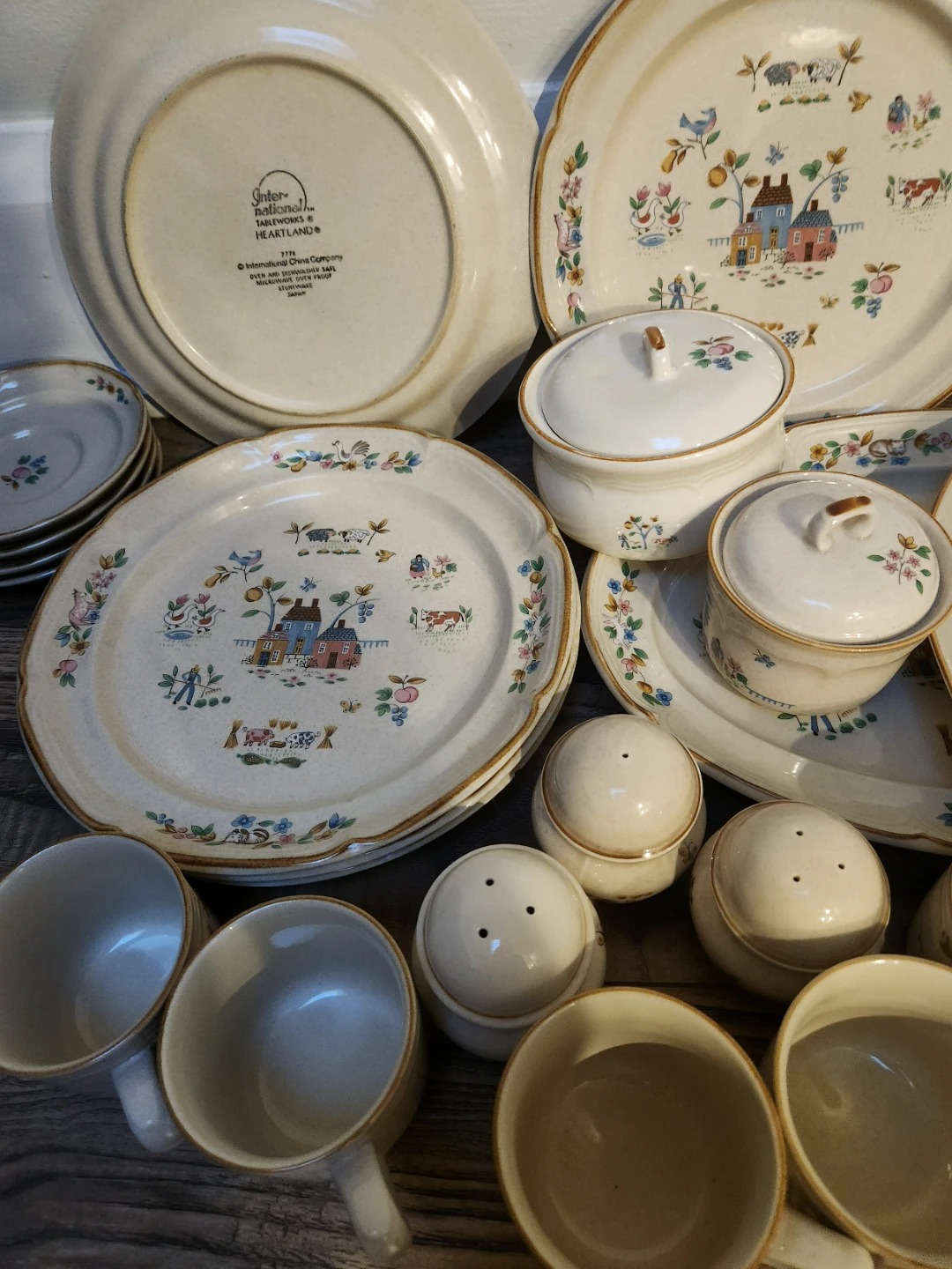 International Tableworks Heartland Stoneware Dinnerware Set - photo 3