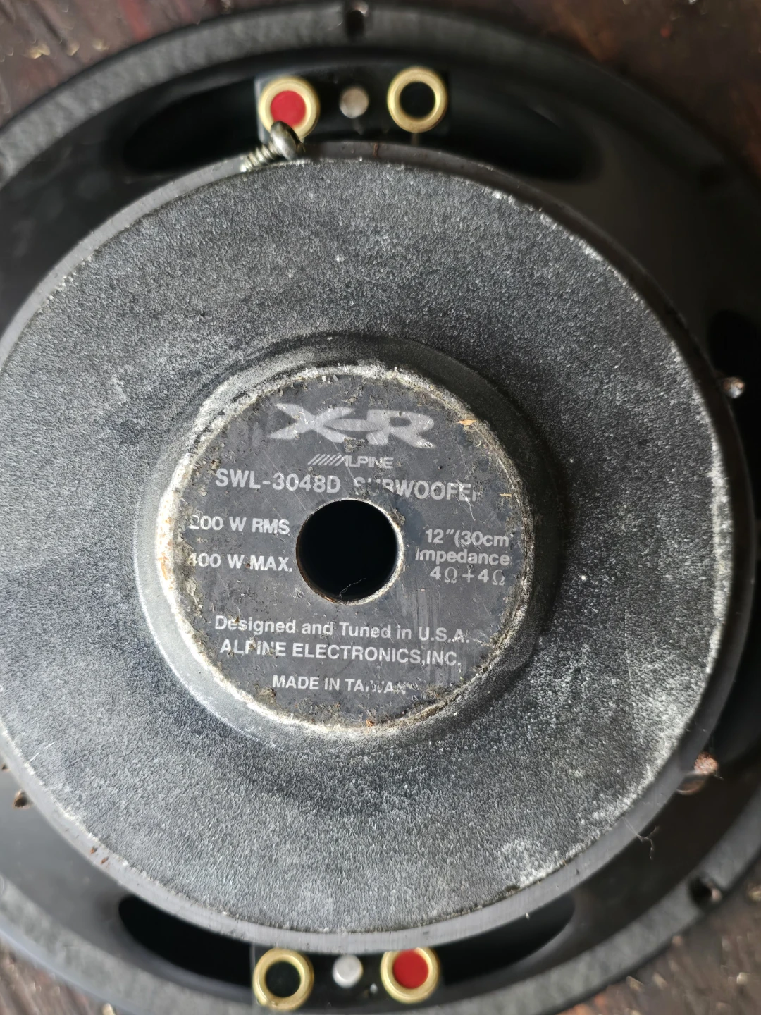Alpine X-Series SWL-3048D Subwoofer