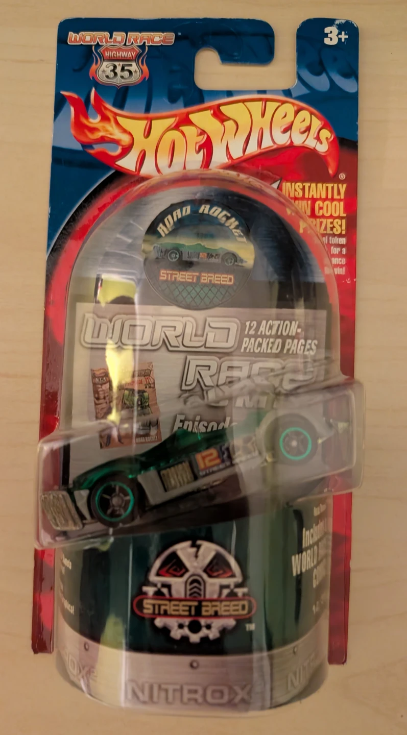 Hot Wheels World Race Road Rocket