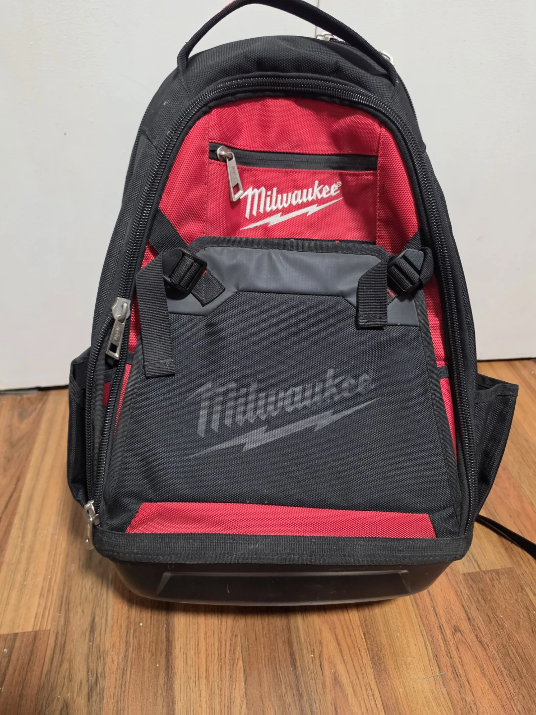 Milwaukee Red and Black Tool Backpack