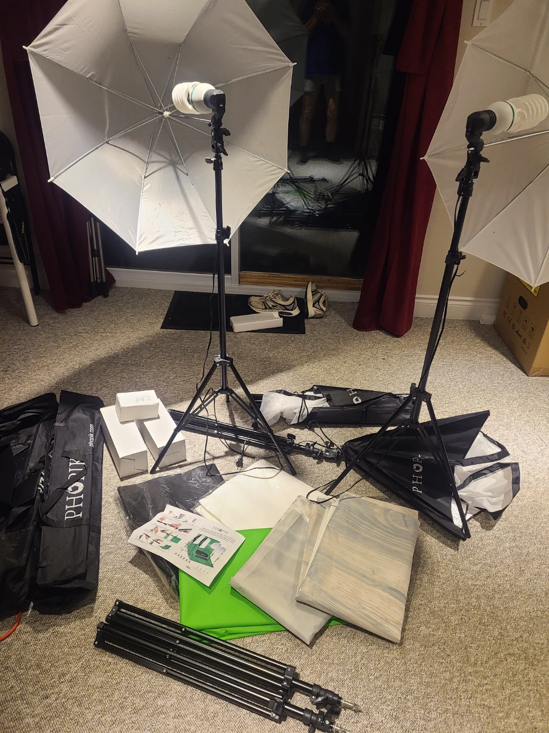 Background lighting for photography - photo 2