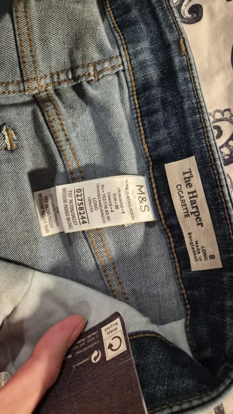 M&S "The Harper" Cigarette High Rise Jeans - photo 3