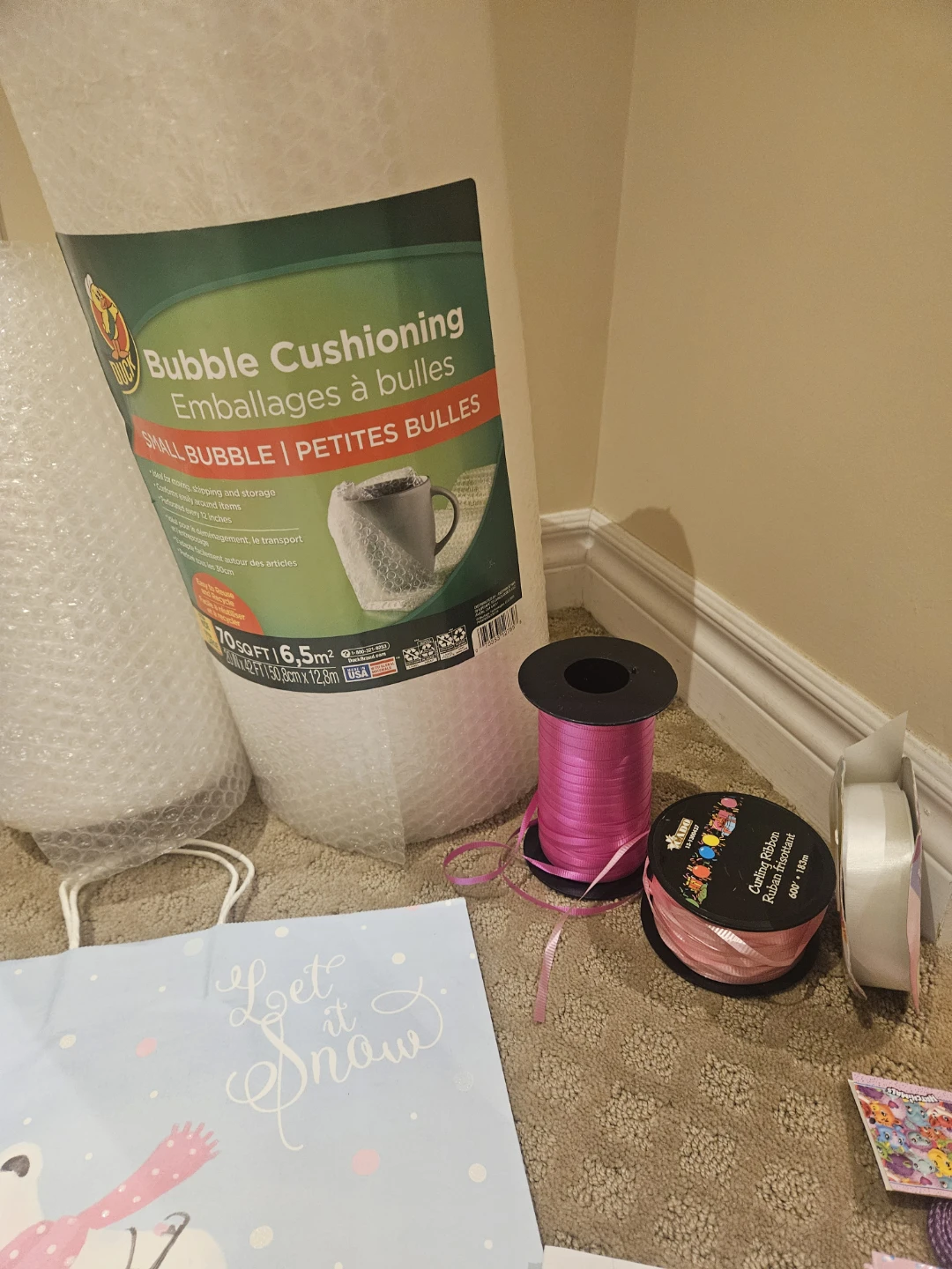 New Bubble wraps, Wrapping Papers, wrapping strings, gift bags - photo 3